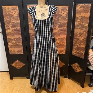 a new day Black and White Checkered Maxi Dress